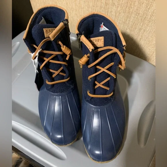 NEW Duck Boots Sperry Women's Saltwater Wool Boots - Picture 7 of 7
